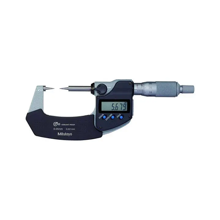 Panme Điện Tử Đầu Nhọn (30°) Đo Rãnh Mitutoyo 342-261-30 (0-25mm/0.001mm)