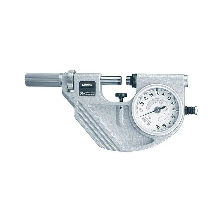 Panme Đồng Hồ Kiểm GO, NO-GO Mitutoyo 523-121 (0-25mm/0.001mm) - Ảnh 2