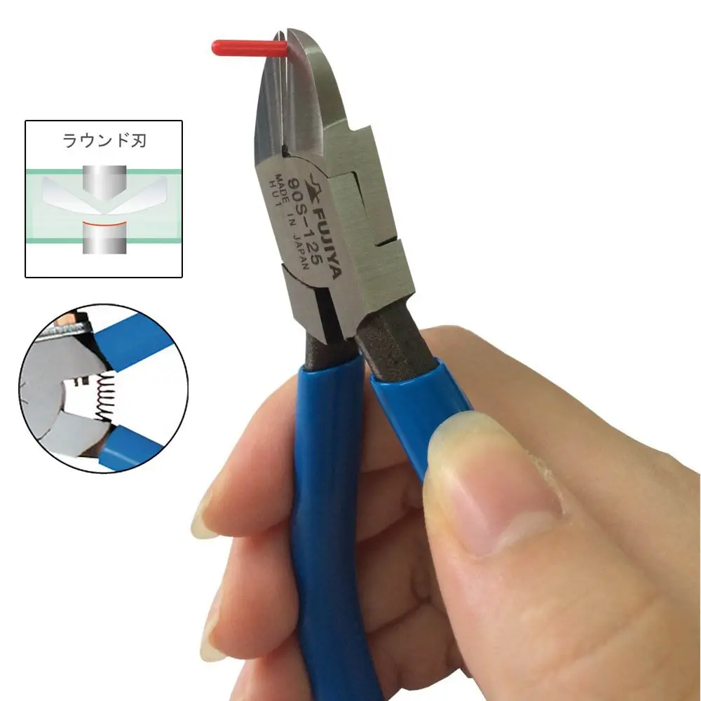 Kìm Cắt Nhựa Lưỡi Cong Fujiya 90S-125 (125mm) - Ảnh 3