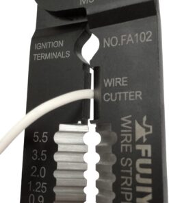 Alternative view of Kìm Cắt Tuốt Bấm Cos Dây Điện Đa Năng Fujiya FA102 (225mm)