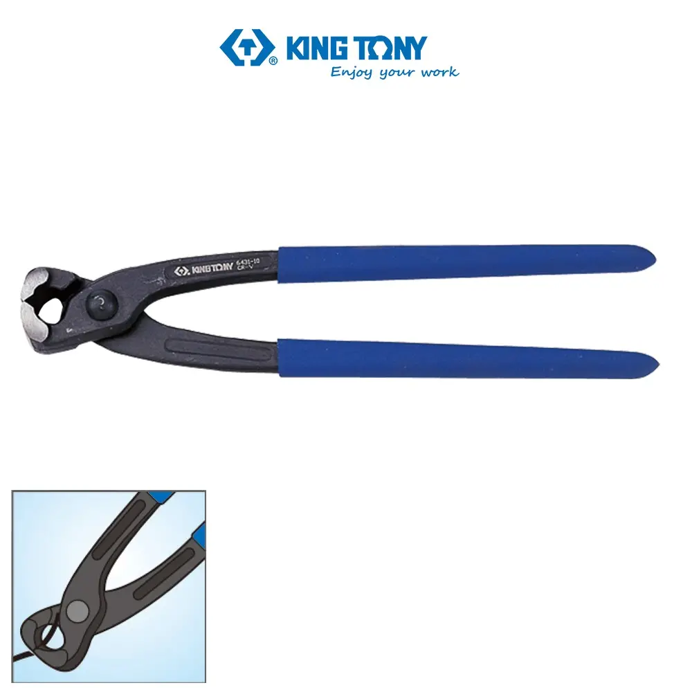 Kìm Cắt Lưỡi Bằng Kingtony 6431-11C 278mm