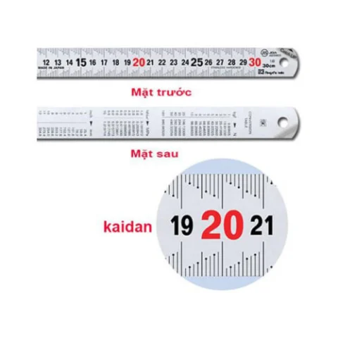 Thước Lá Inox Niigata CU