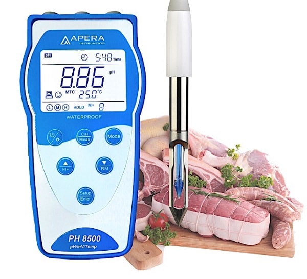 Máy đo pH có chức năng tự động và bù nhiệt