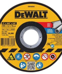 Đá cắt sắt và Inox 100 X 1.6mm DeWALT DWA8050