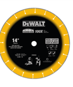 Đĩa cắt sắt vành kim cương 355 x 2.38 x 2.54mm Dewalt DW8500