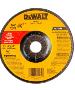 Đá cắt sắt 150x6x22mm A24R T27 Dewalt DW4624