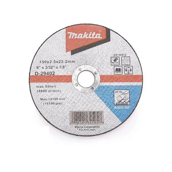 Đá cắt sắt A30S 150×2.5×22.23mm Makita D-29402