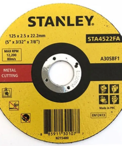 Đá cắt sắt 125 x 2.5 x 22mm Stanley STA4522FA