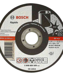 Đá cắt inox 125mm Bosch 2608600094