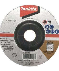 Đá mài inox 125 x 6 x 22.2mm Makita A-80656