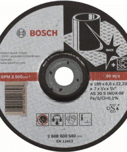 Đá mài Inox 180x6.0x22.2mm Bosch 2608600540