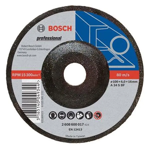 Đá Mài Sắt 230 x 6 x 22.2mm Bosch 2608600265