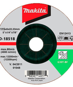 Đá mài thép 115x6x22mm Makita D-18518