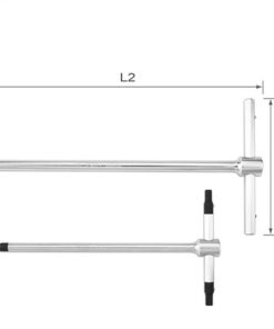 Tuýp Chữ T Đầu Lục Giác Toptul AGDB3E13