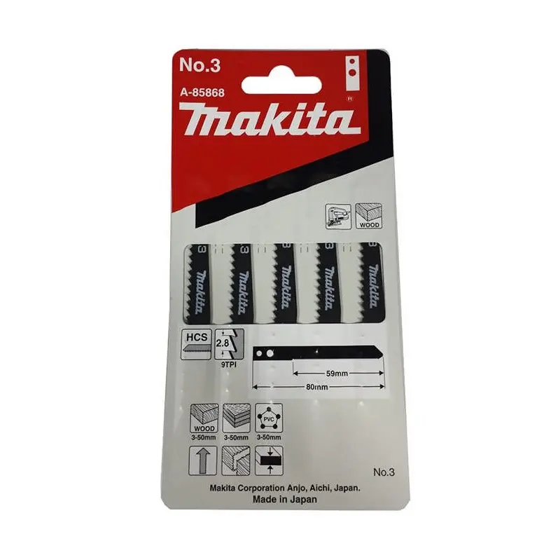 Bộ lưỡi cưa lọng NO.3 Makita A-85868