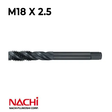 Mũi Taro xoắn M18x2.5 Nachi STSP18M2.5R L6866