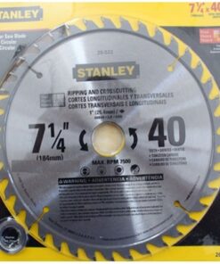 Lưỡi cưa gỗ Stanley 184mm X 40T Stanley 20-522-23