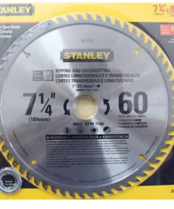 Lưỡi cưa gỗ Stanley 184mm X 60T Stanley 20-523
