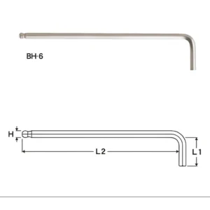 Tua Vít Lục Giác Dạng Ball Point BH-1.5