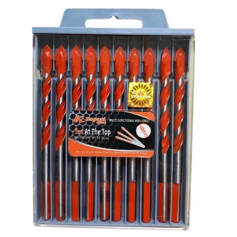 Hộp 10 Mũi Khoan Đa Năng KAPUSI BMKDN-8MM-CP